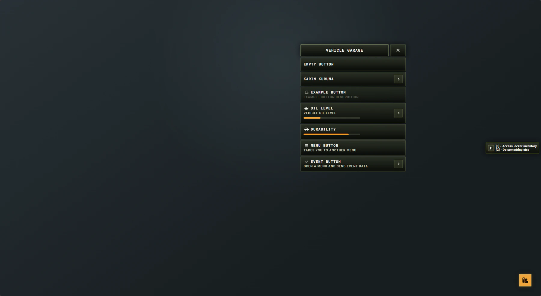 Ironclad OX interface preview showing the redesigned context menu.