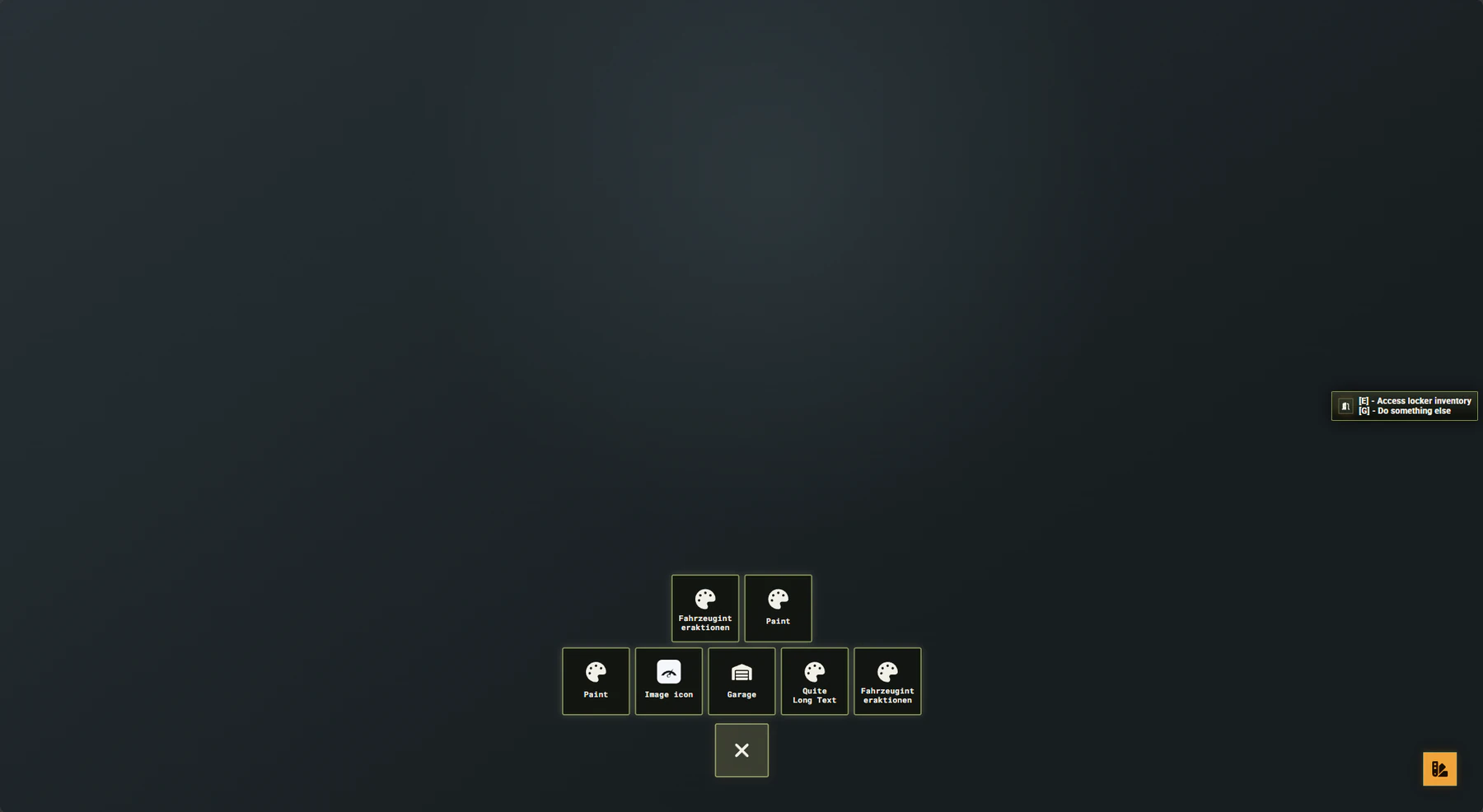 Ironclad OX interface preview showing the redesigned radial menu.